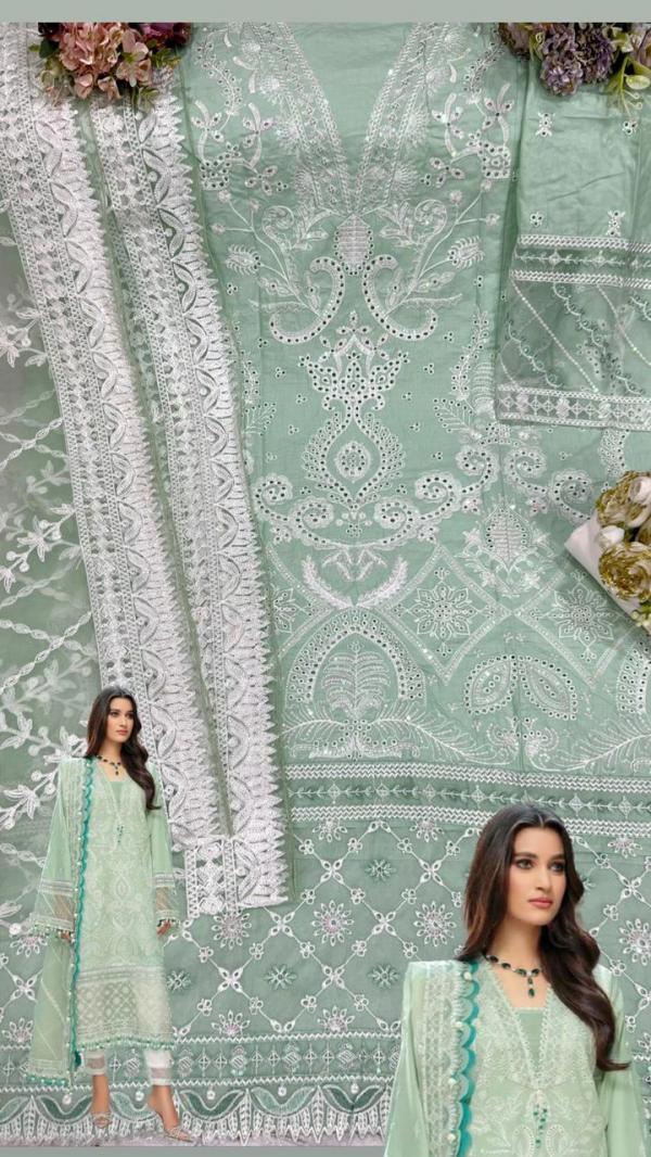 Rose Craft Lawn Cambric Designer Embroidery Pakistani Salwar Suit